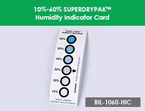 10 60 SUPERDRYPAK™ Humidity Indicator Card